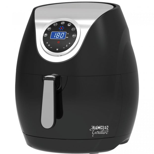 Kitchen Couture Digital Air Fryer 7L LED Display Healthy Oil Black Image 8