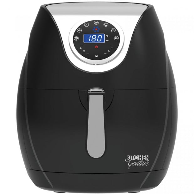 Kitchen Couture Digital Air Fryer 7L LED Display Healthy Oil Black Image 9