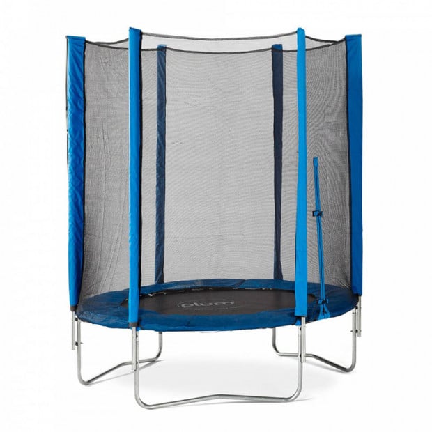 Plum 4.5ft Junior Trampoline and Enclosure - Blue