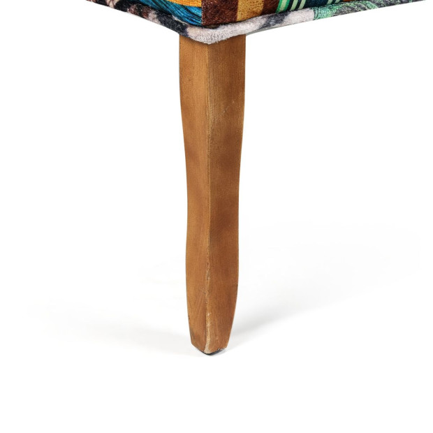 Bird Sofa Seat 2-Seater Timber Velvet Couch Lovesesat Chair Image 9