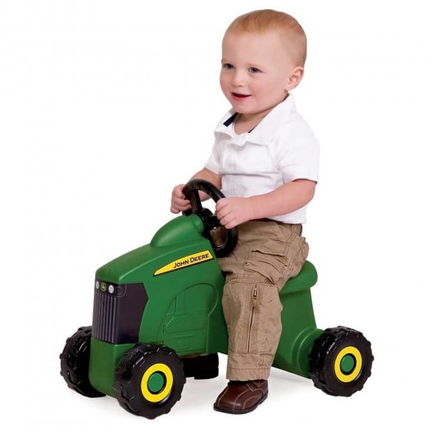 John Deere Kids Foot To Floor Ride-On Tractor Image 2