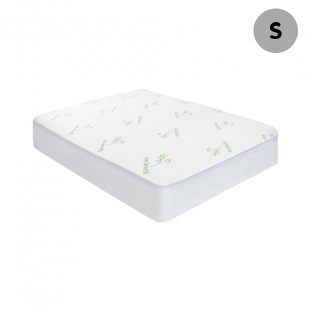 Bedding Bamboo Mattress Protector Single Bed