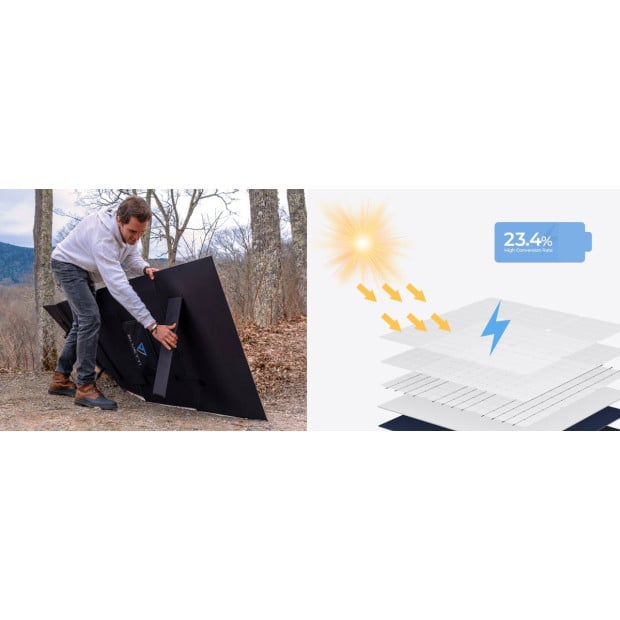 BLUETTI PV350D Solar Panels | 350W Image 7