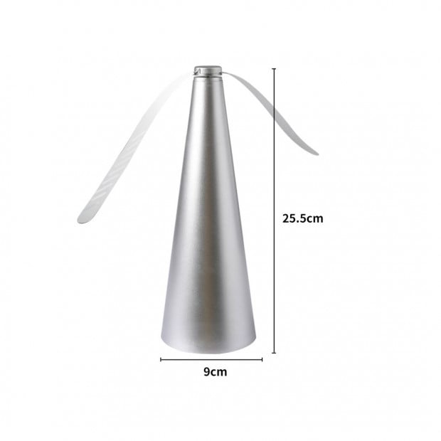 Fly Free Entertaining Chemical Free Repellent Fly Fan Indoor Outdoor Image 3