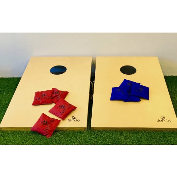 Outdoor Cornhole Boards & Corn Bags Toss Game Set Image 2