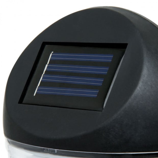 Utmark Solar LED Fence Wall Lamp Light Garden Backyard Outdoor Image 3
