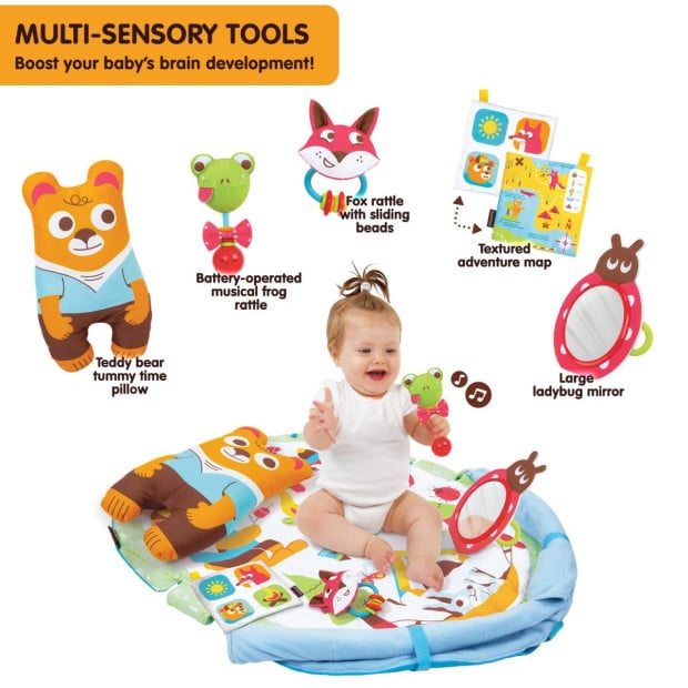 Yookidoo Gymotion Play N Nap Multi-Function Infant Gym Image 4