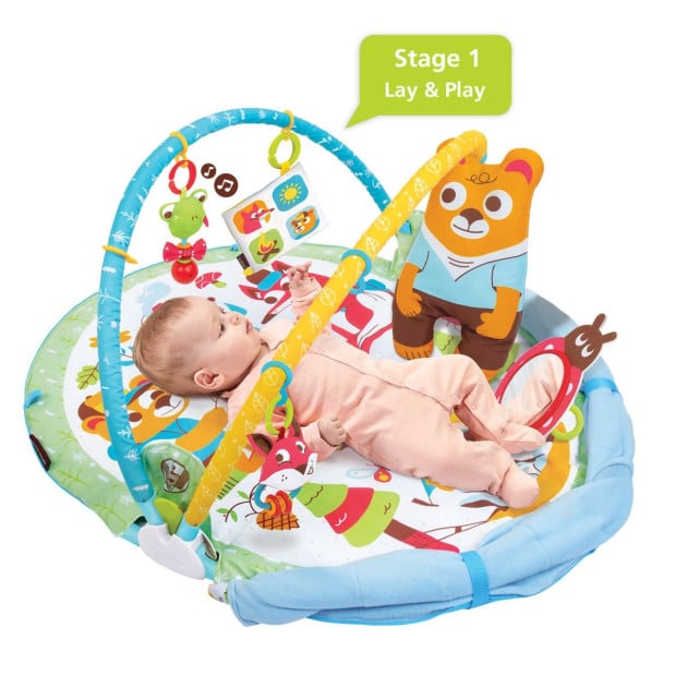 Yookidoo Gymotion Play N Nap Multi-Function Infant Gym Image 6