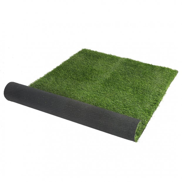 Artificial Grass 20SQM Flooring Outdoor Synthetic 4-Colour Grass Lawn Image 2