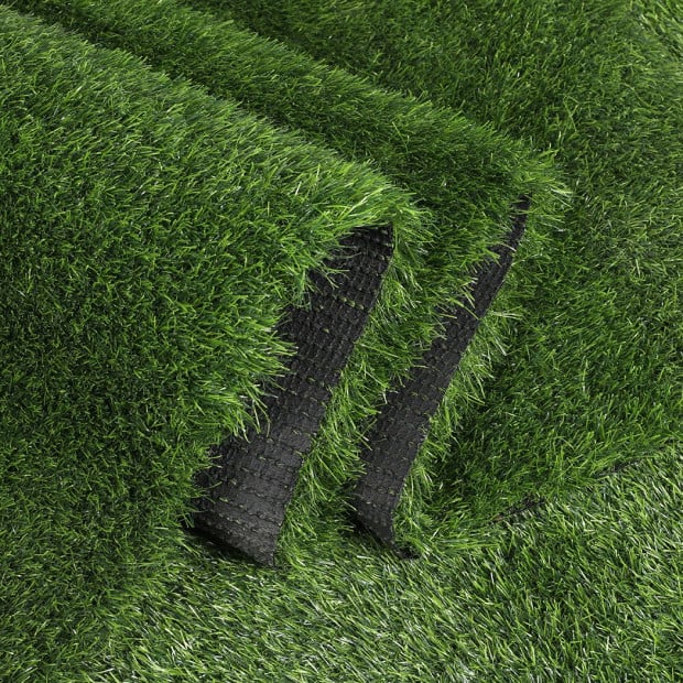 2x5m 10SQM Artificial Grass Lawn Flooring Outdoor Synthetic Turf Plant Image 5