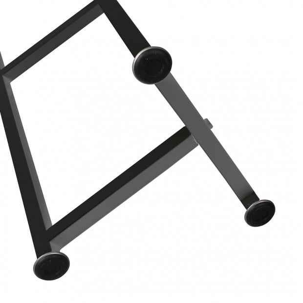 Plant Stand Outdoor Indoor Flower Rack Garden Shelf Black 120CM Image 7