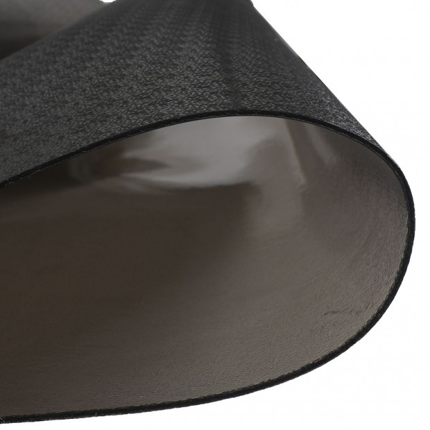 Chair Mat Carpet Hard Floor Protectors Home Work PVC Mats No Pin Black Image 4