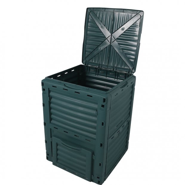 290L Compost Bin Food Waste Recycling Composter Garden Composting Image 5