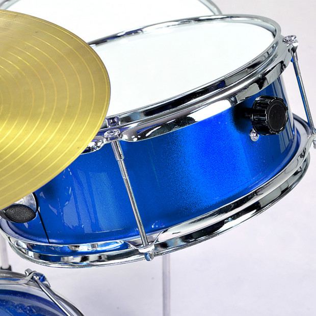 Kids 4 Piece Drum Kit - BLUE Image 5