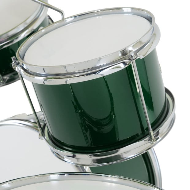 Karrera Kids 4pc Drum Set Kit - Green Image 6