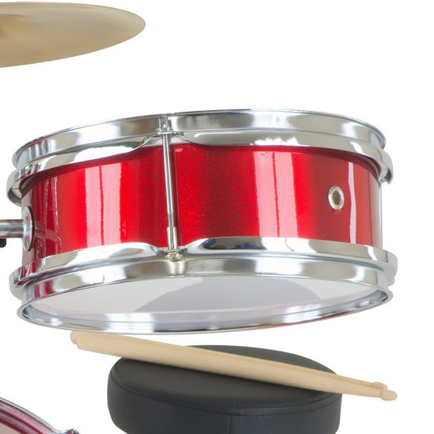 Karrera Kids 4pc Drum Set Kit - Red Image 9