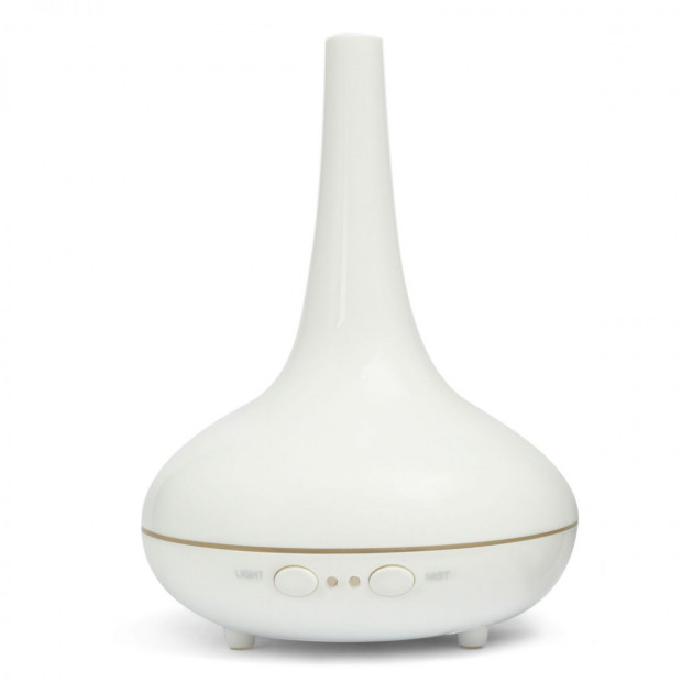 Essential Oil Diffuser Ultrasonic Humidifier Aromatherapy LED - White Image 2