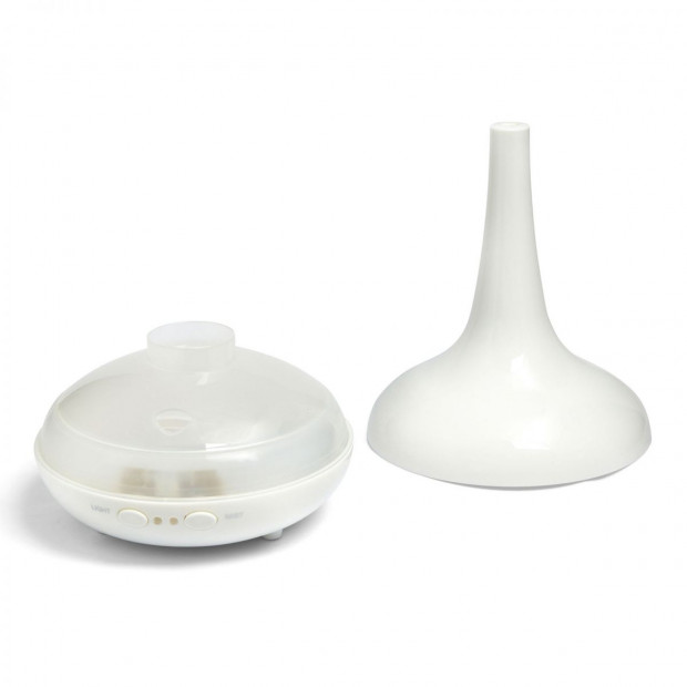 Essential Oil Diffuser Ultrasonic Humidifier Aromatherapy LED - White Image 3
