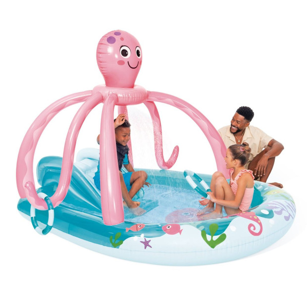 Intex Play Centre Kiddie Pool - Friendly Octopus Image 4