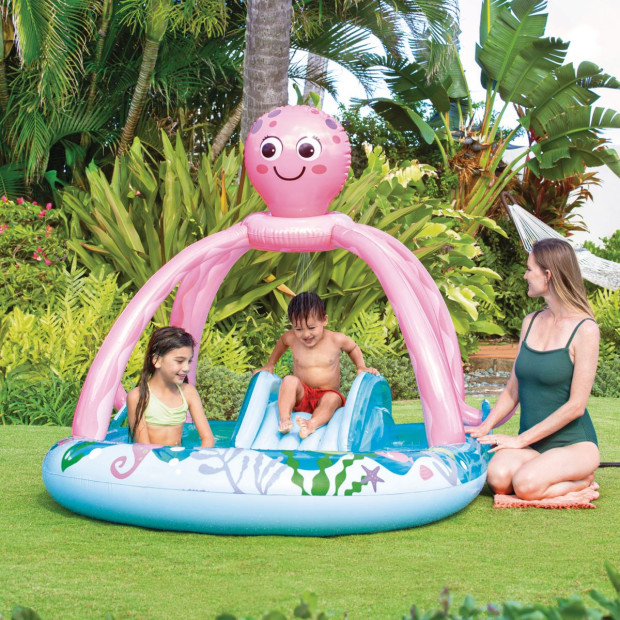 Intex Play Centre Kiddie Pool - Friendly Octopus Image 8
