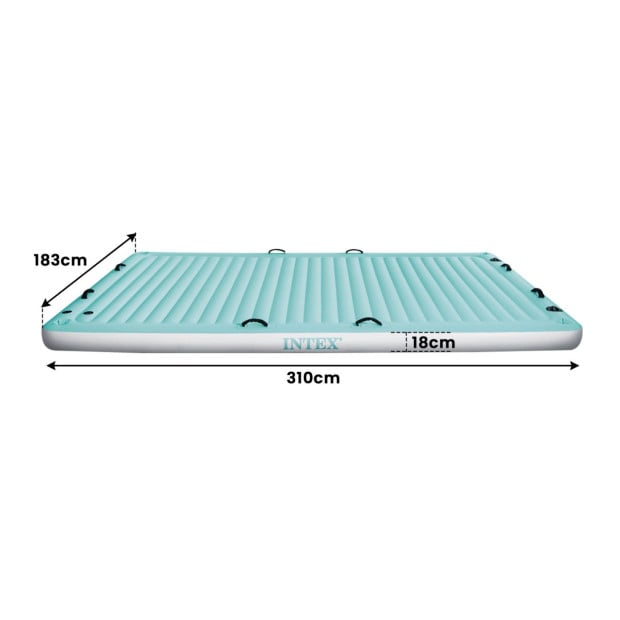Intex Inflatable Floating Water Lounge Image 3