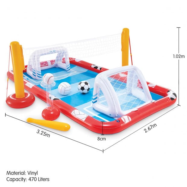 Intex 57147NP Action Sports Play Centre Soccer Volleyball Baseball Image 6