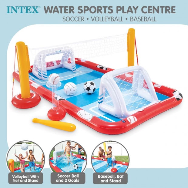 Intex 57147NP Action Sports Play Centre Soccer Volleyball Baseball Image 7