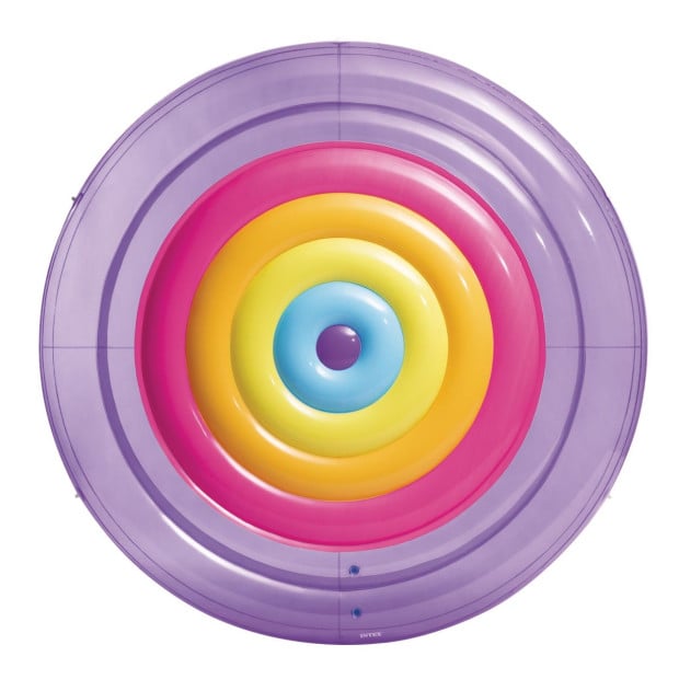 Intex Inflatable Pool Float - Rainbow Fiesta Island Image 2