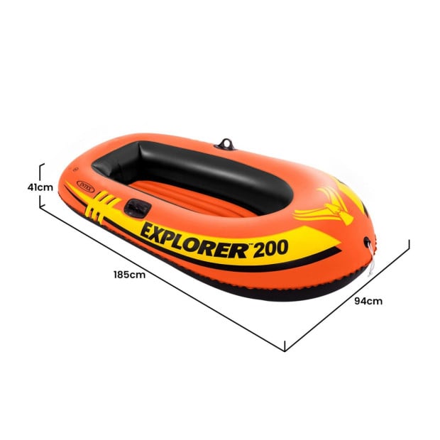 Intex Explorer 200 Boat Set 58331NP Image 3