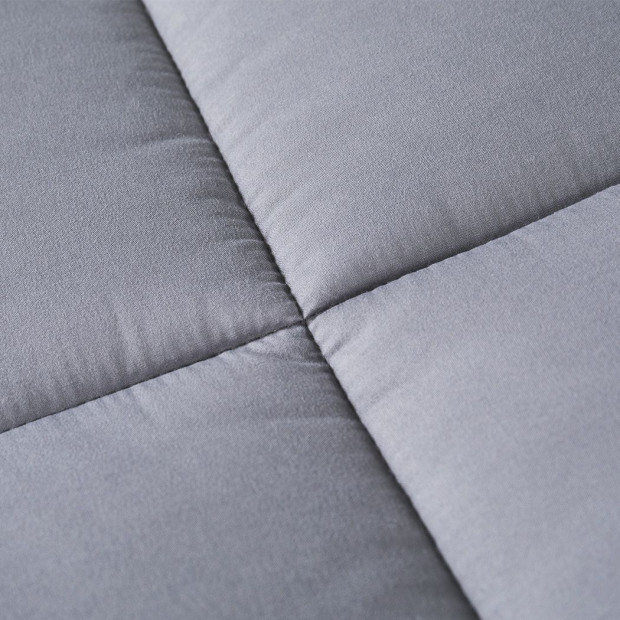 Dreamz Mattress Topper Bamboo Fibre Luxury Mat Protector Double Image 5