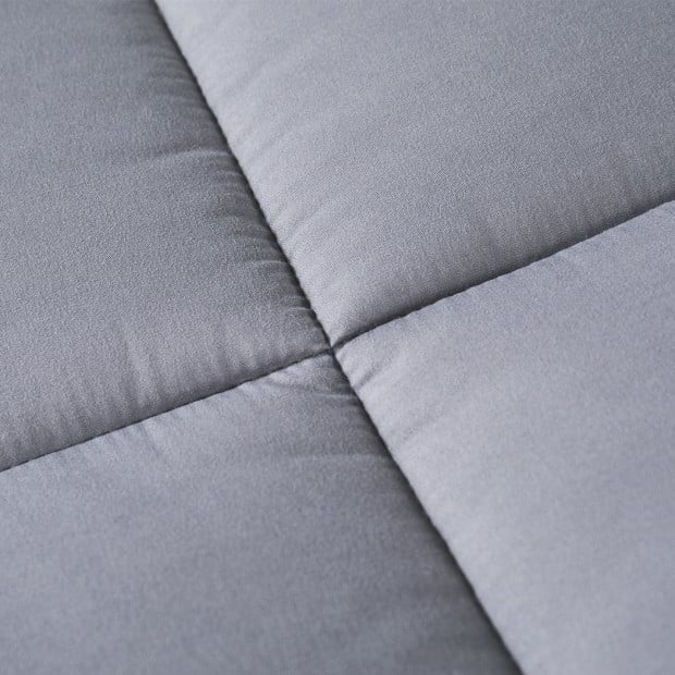 Dreamz Mattress Topper Bamboo Fibre Luxury Protector Cover King Single Image 5