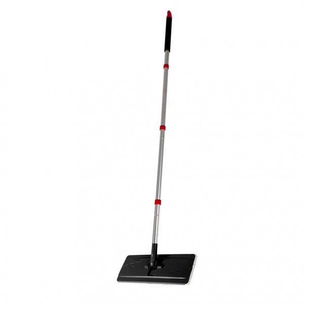 Flat Mop Bucket Floor Cleaner Set Stainless Steel Microfiber Mop Image 5
