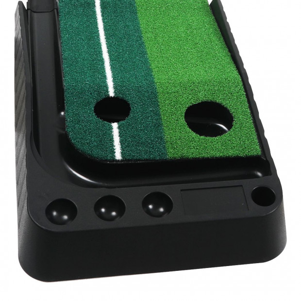 Golf Putting Mat Portable Auto Return Practice Putter Trainer Type B Image 5