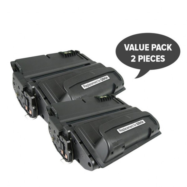 Suit HP. 2 x Q5942A HP #42A Q1338a Premium Generic Toner