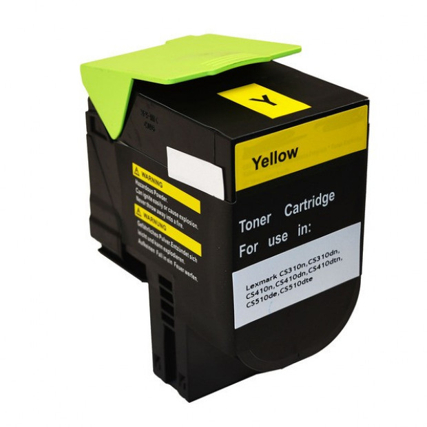 Suit Lexmark. 708HY Yellow Premium Generic Toner