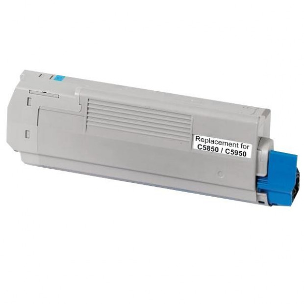 Suit OKI. 43865727 C5850 C5950 MC560 Cyan Premium Generic Toner