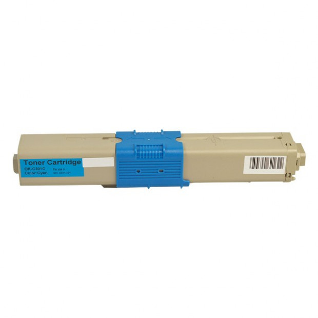 Suit OKI. 44973547 #301 Cyan Premium Generic Toner