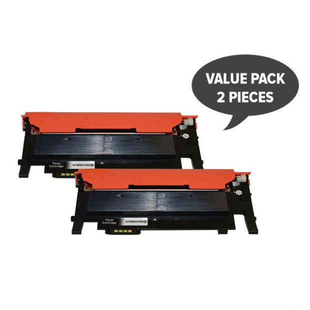 Suit Samsung. 2 x CLT-K406 Premium Generic Black Toner