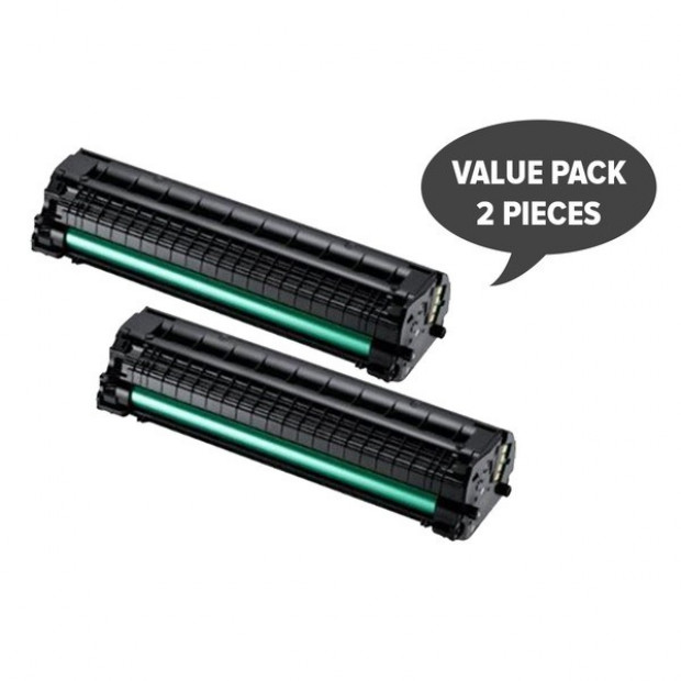 Suit Samsung. 2 x MLT-D104S Black Premium Generic Toner