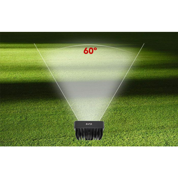 2x 4In Led Work Light Square 60 Flood Lamp 96w Ip67 Offroad Tractor Image 2