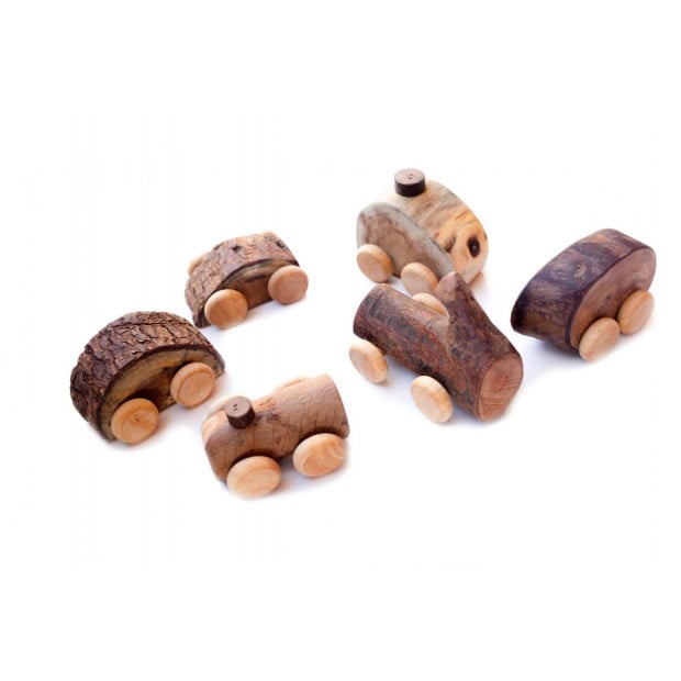 Tree mini Vehicle set of 6 Image 2