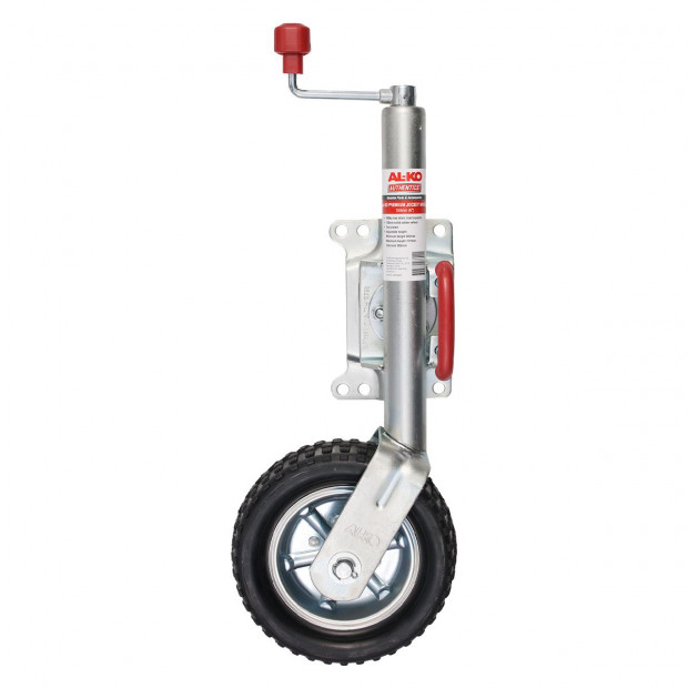 AL-KO 10in 623660XP3 Heavy-Duty Solid Tyre Jockey Wheel Image 2