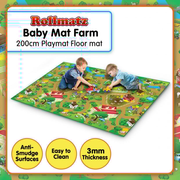Farm floor play mat hotsell