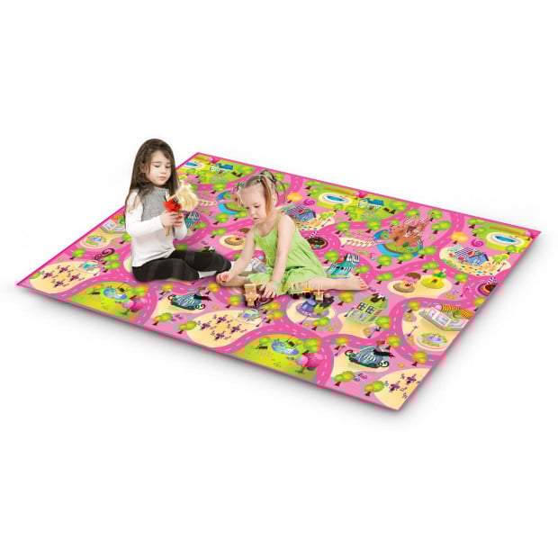 Rollmatz Baby Kids Play Floor Mat 200cm x 120cm - Candyland Image 2
