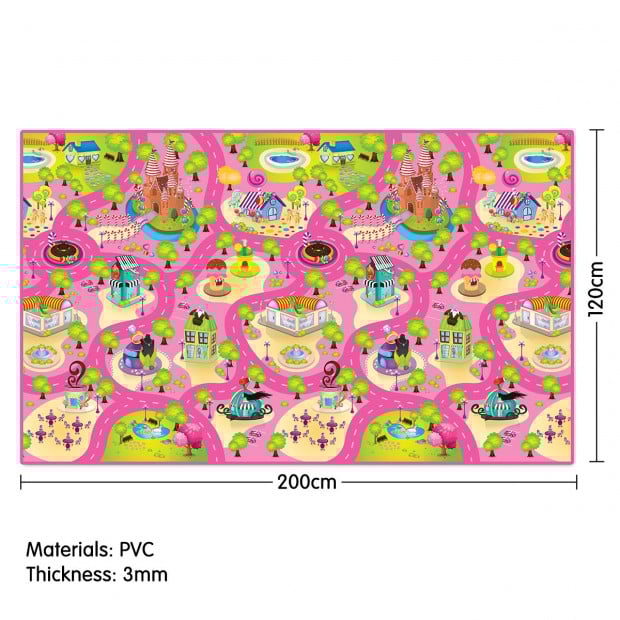 Rollmatz Baby Kids Play Floor Mat 200cm x 120cm - Candyland Image 6