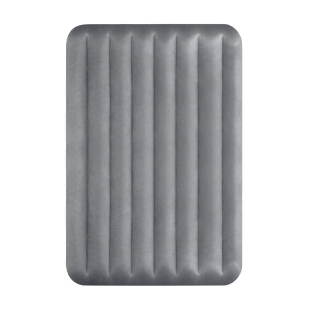 Intex Gray Dura-Beam Prestige Airbed with Fastfill USB Pump - Queen Image 6