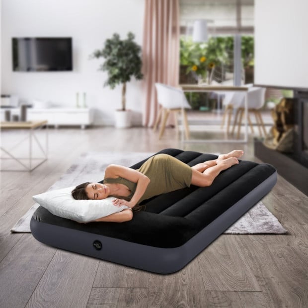 Intex Dura-Beam Pillow Rest Classic Airbed - Twin Image 2