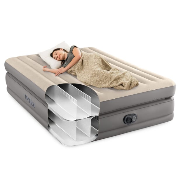 Intex Dura-Beam Plus Prime Comfort Elevated Air Mattress - Queen Image 5