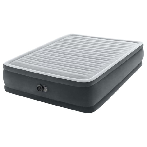 Intex Dura-Beam Deluxe Comfort-Plush Elevated Air Mattress - Queen