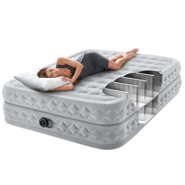 Intex Dura-Beam Deluxe Supreme Air-Flow Air Mattress - Queen Image 5